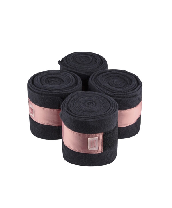 Fleece bandages – black old rose (розовый)
